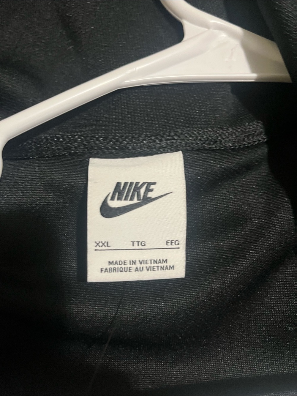 Nike Black Men Joggers with Swoosh Tag